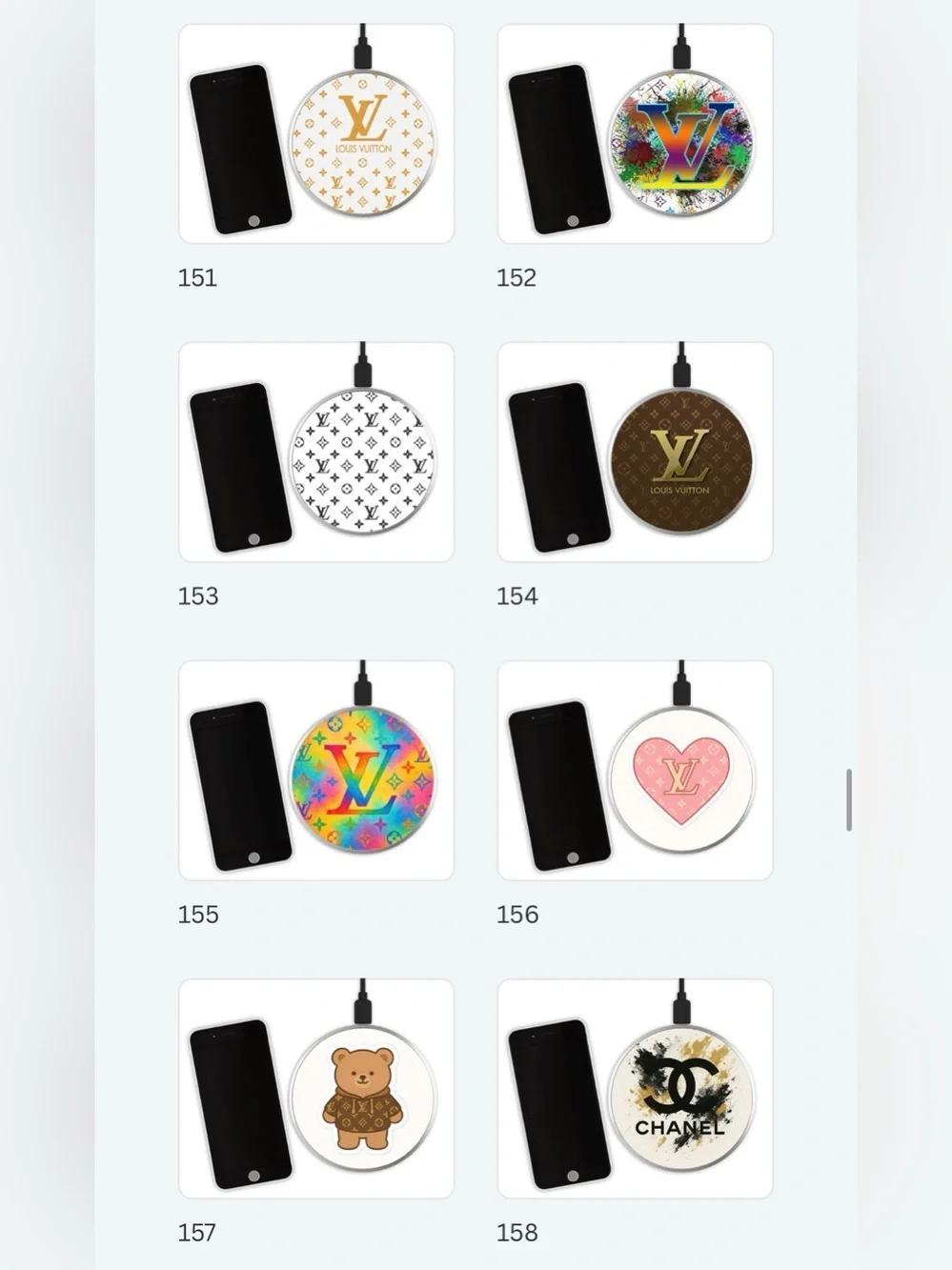 HANDMADE FASHION Mag Safe Wireless Phone Charger